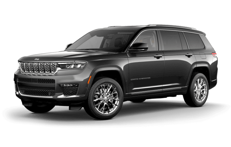 All-New 2021 Jeep® Grand Cherokee L Summit - Baltic Grey Metallic