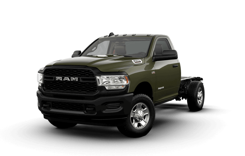 2022 Ram Chassis Cab 3500 Tradesman - OLIVE GREEN PEARL