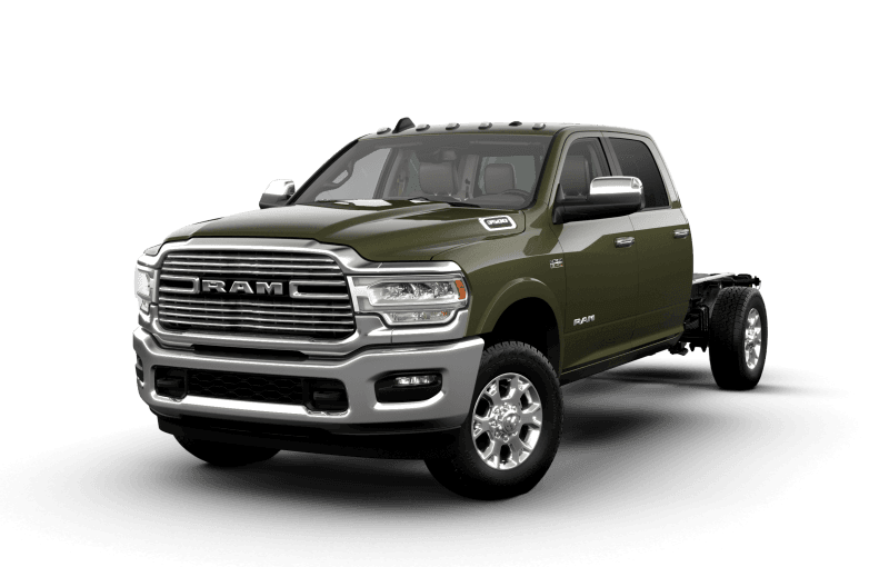 2022 Ram Chassis Cab 3500 Laramie - OLIVE GREEN PEARL