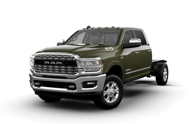 2022 Ram Chassis Cab 3500 Limited - OLIVE GREEN PEARL