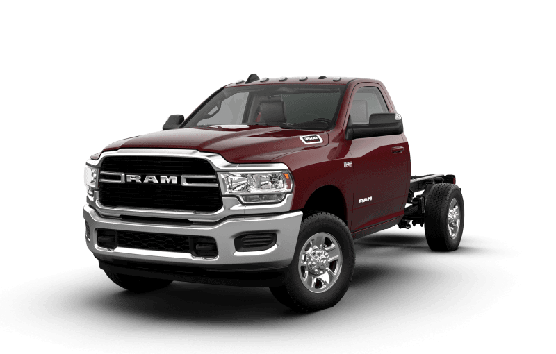 2022 Ram Chassis Cab 3500 SLT (9,900 lb GVW) - RED PEARL