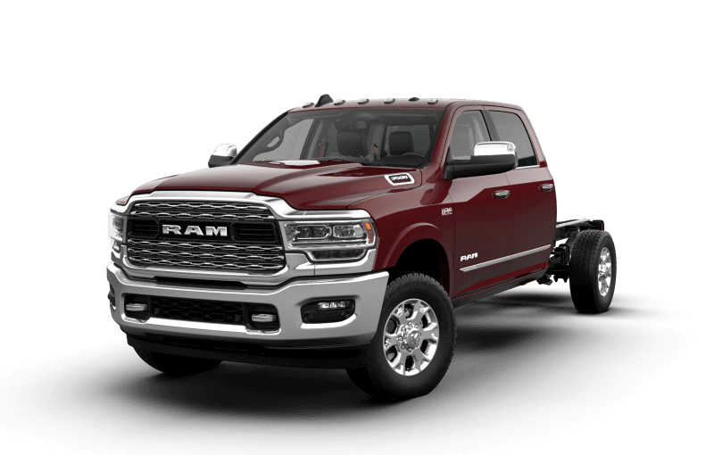2022 Ram Chassis Cab 3500 Limited (9,900 lb GVWR) - RED PEARL