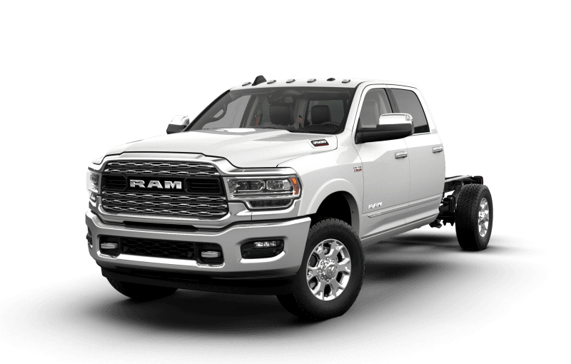 2022 Ram Chassis Cab 3500 Limited (9,900 lb GVWR) - PEARL WHITE