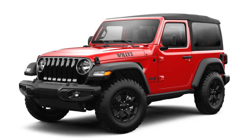 Jeep® Wrangler 2022 Willys Sport - Rouge pétard
