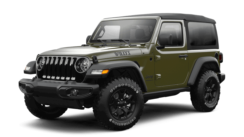 Jeep® Wrangler 2022 Willys - Vert sergent