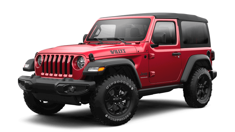 Jeep® Wrangler 2022 Willys - Framboise chic