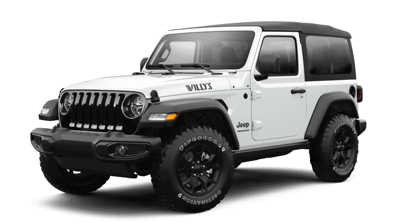 Jeep® Wrangler 2022 Willys - Blanc éclatant