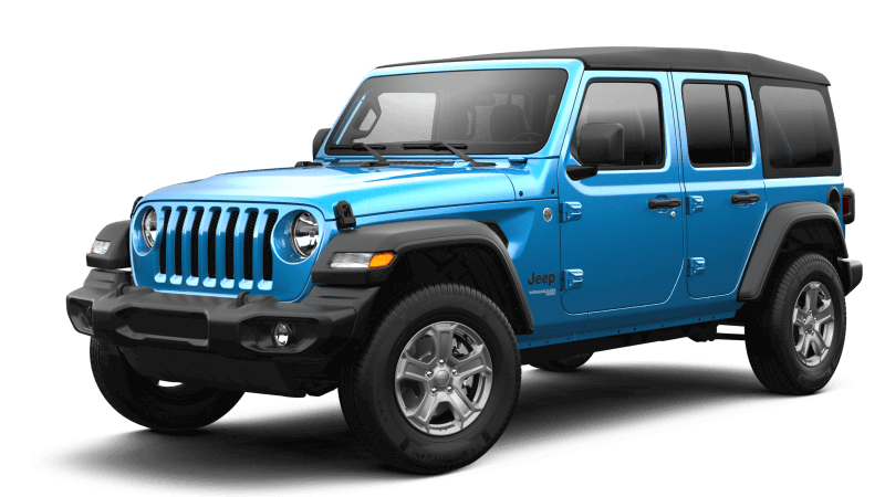 Jeep® Wrangler 2022 Unlimited Sport S - Couche Nacrée Bleu Hydro