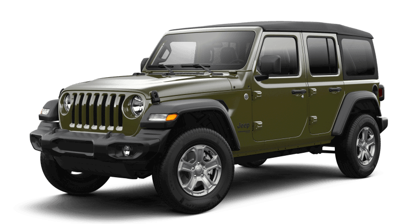 Jeep® Wrangler 2022 Unlimited Sport S - Vert sergent