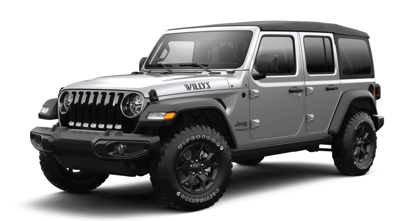 Jeep® Wrangler 2022 Unlimited Willys - Zénith Argenté