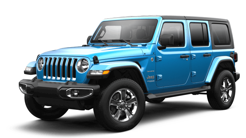 Jeep® Wrangler 2022 Unlimited Sahara - Couche Nacrée Bleu Hydro