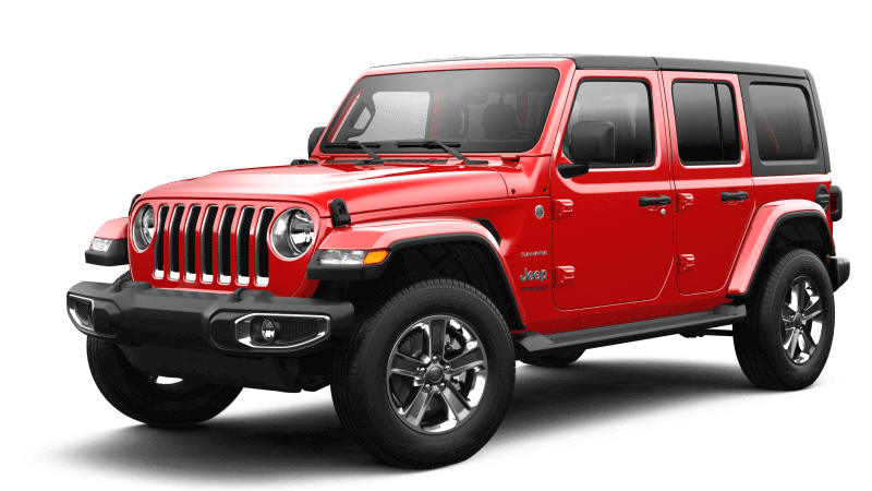 2022 Jeep® Wrangler Unlimited Sahara - Firecracker Red