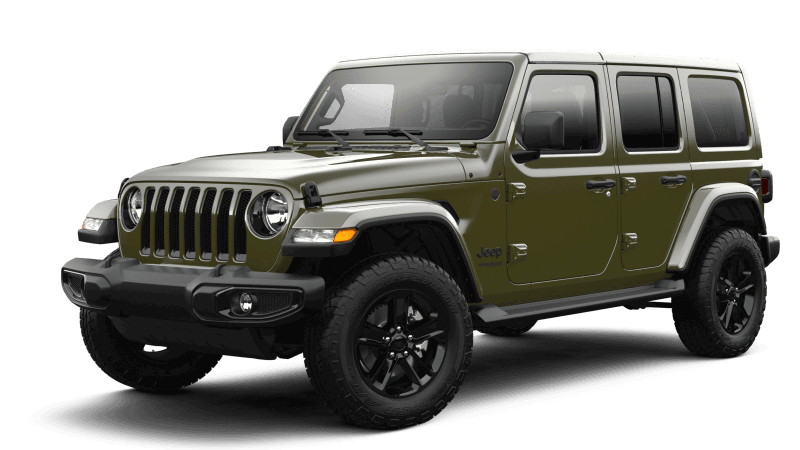 Jeep® Wrangler 2022 Unlimited Sahara Altitude - Vert sergent