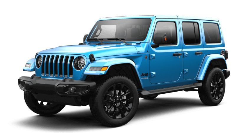 Jeep® Wrangler 2022 Unlimited Sahara High Altitude - Couche Nacrée Bleu Hydro