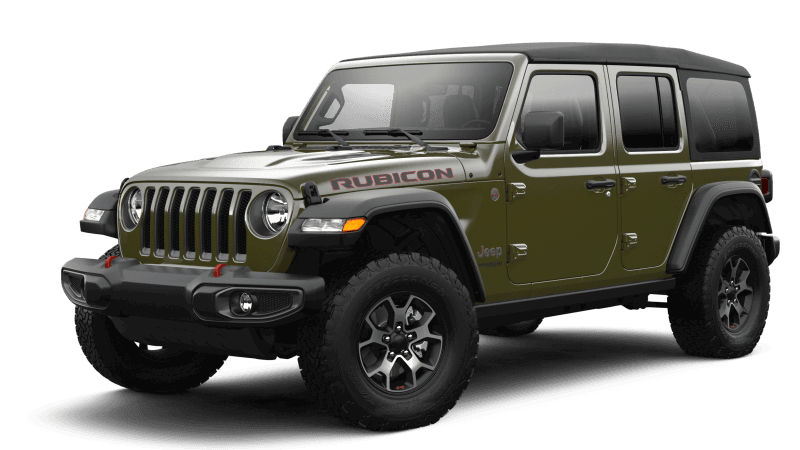 2022 Jeep® Wrangler Unlimited Rubicon - Sarge Green