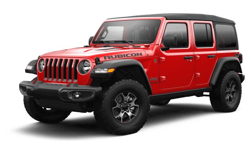 Jeep® Wrangler 2022 Unlimited Rubicon - Rouge pétard