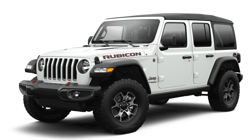 Jeep® Wrangler 2022 Unlimited Rubicon - Blanc éclatant