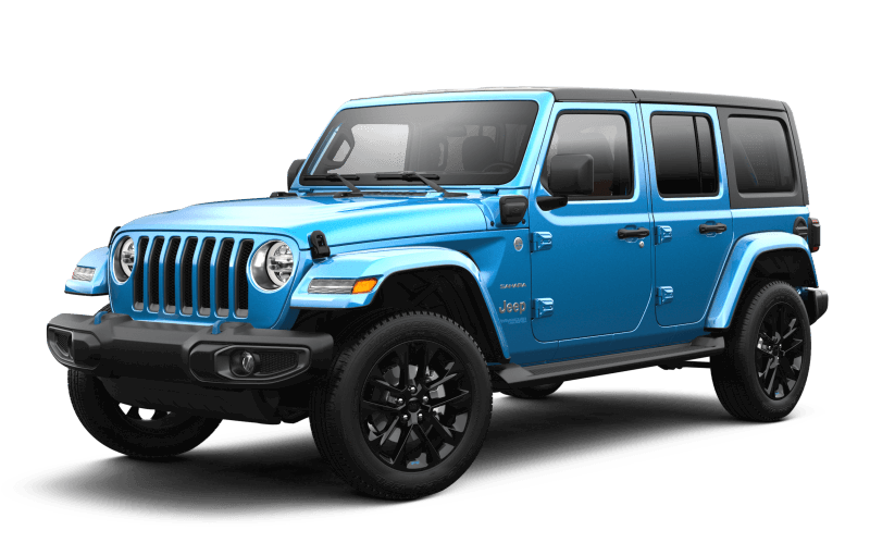 2022 Jeep® Wrangler 4xe Unlimited Sahara - HYDRO BLUE