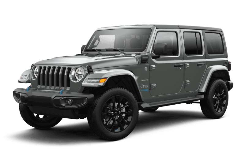 2022 Jeep® Wrangler 4xe Unlimited Sahara - STING-GREY
