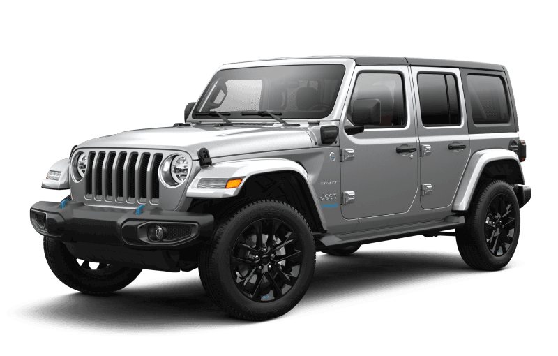Jeep® Wrangler 4xe  2022 Unlimited Sahara - ZÉNITH ARGENTÉ