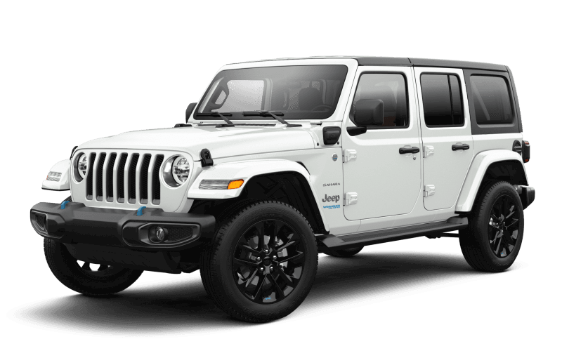 2022 Jeep® Wrangler 4xe Unlimited Sahara - BRIGHT WHITE