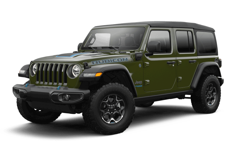 2022 Jeep® Wrangler 4xe Unlimited Rubicon - SARGE GREEN