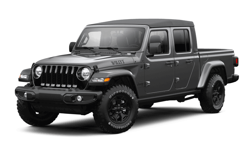 Jeep® Gladiator 2022 Willys - Cristal granit métallisé
