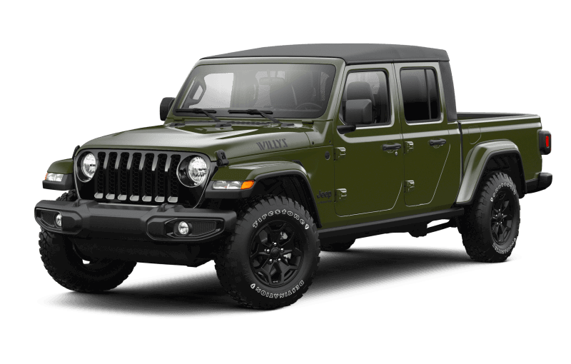 Jeep® Gladiator 2022 Willys - Vert sergent