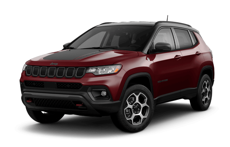 Jeep® Compass 2022 TrailhawkMD - COUCHE NACRÉE ROUGE VELOURS