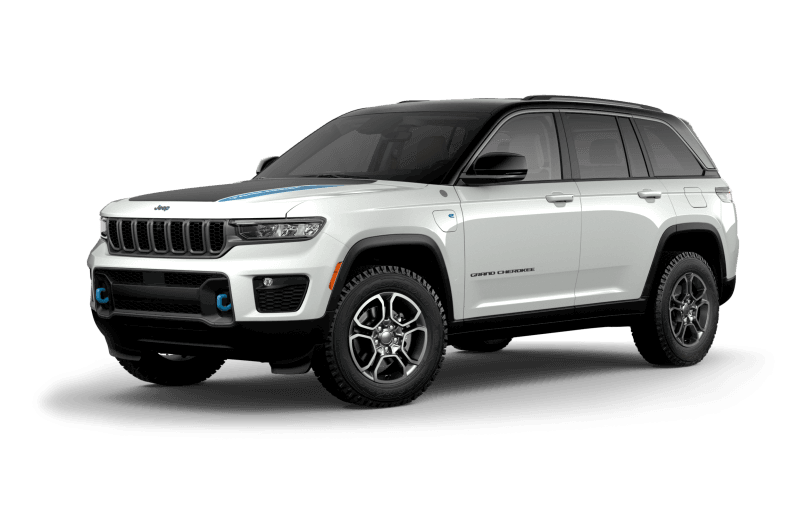 Jeep® Tout-nouveau Grand Cherokee 4xe 2022 TrailhawkMD - Blanc éclatant