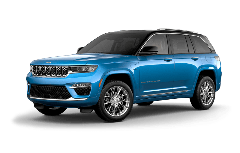 Jeep® Tout-nouveau Grand Cherokee 4xe 2022 Summit - Couche nacrée bleu hydro