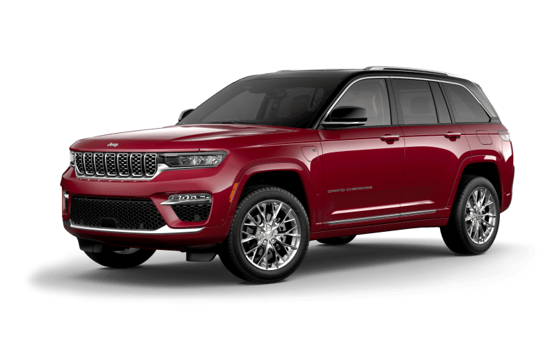 Jeep® Tout-nouveau Grand Cherokee 4xe 2022 Summit - Couche nacrée rouge velours