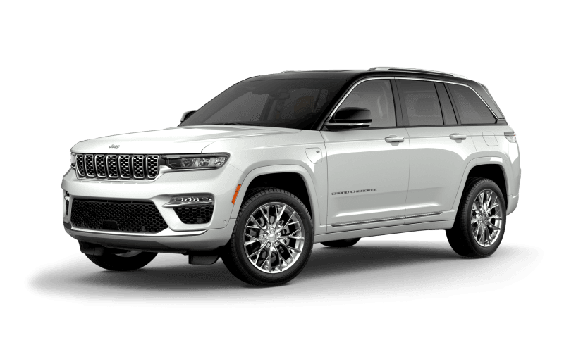 Jeep® Tout-nouveau Grand Cherokee 4xe 2022 Summit - Blanc éclatant