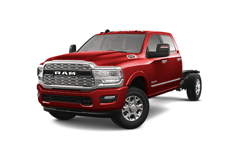 2023 Ram Chassis Cab 3500 Limited - FLAME RED