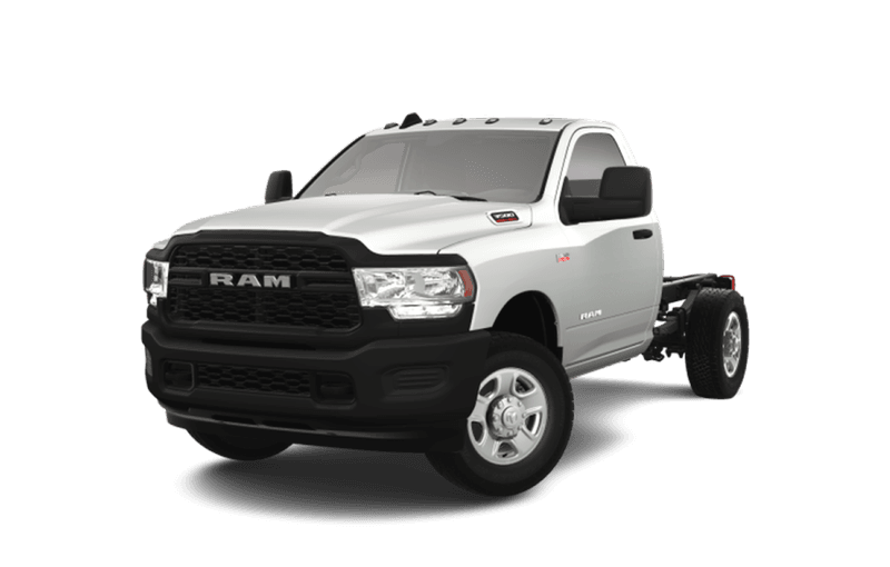 2023 Ram Chassis Cab 3500 (9,900 lb GVW) Tradesman - BRIGHT WHITE
