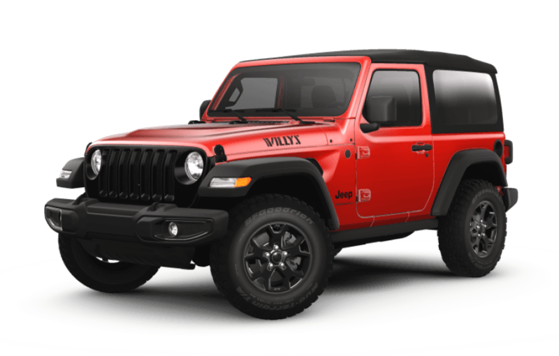 Jeep® Wrangler 2023 Willys Sport - Rouge pétard