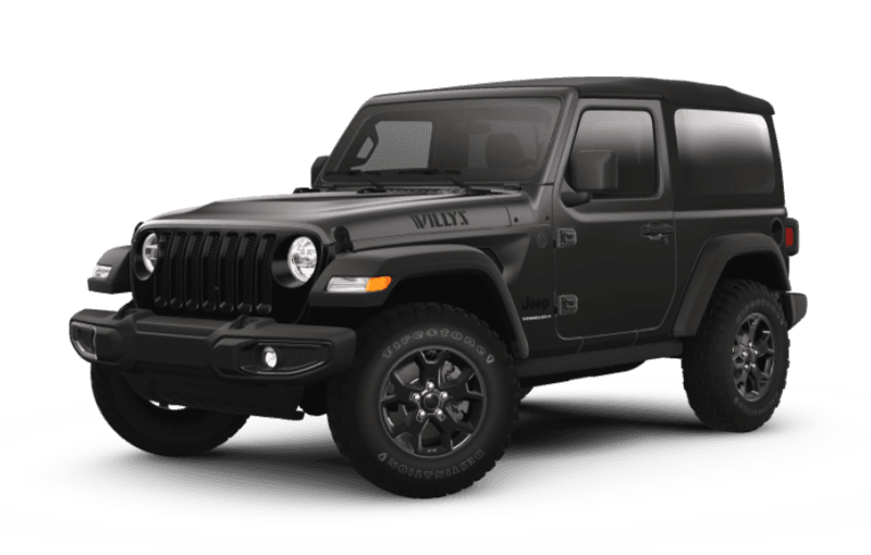 Jeep® Wrangler 2023 Willys - Cristal granit métallisé