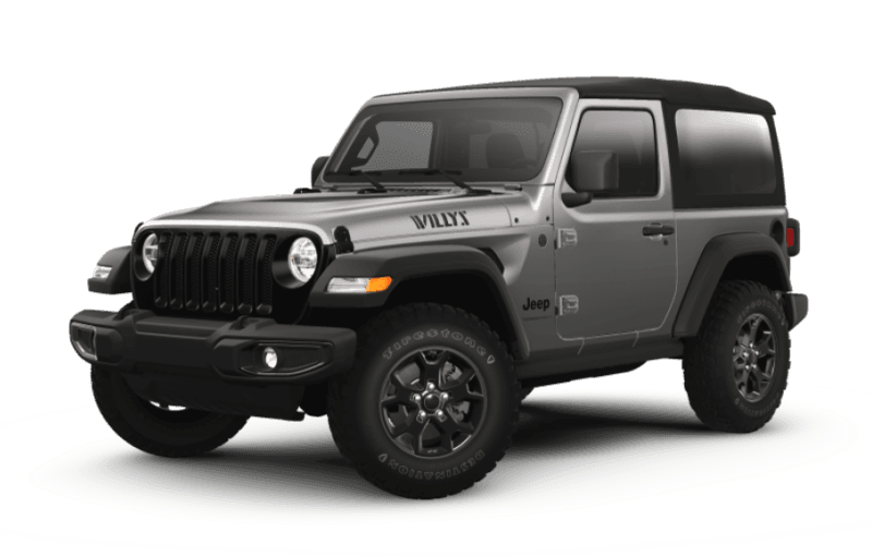 Jeep® Wrangler 2023 Willys - Gris pastenague