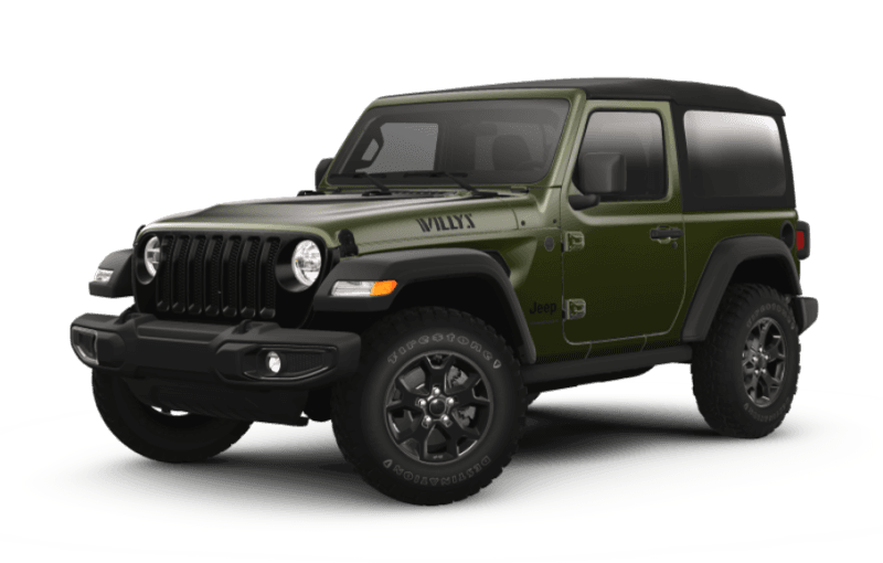 Jeep® Wrangler 2023 Willys - Vert sergent
