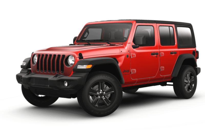 2023 Jeep® Wrangler 4-Door Sport Altitude - Firecracker Red