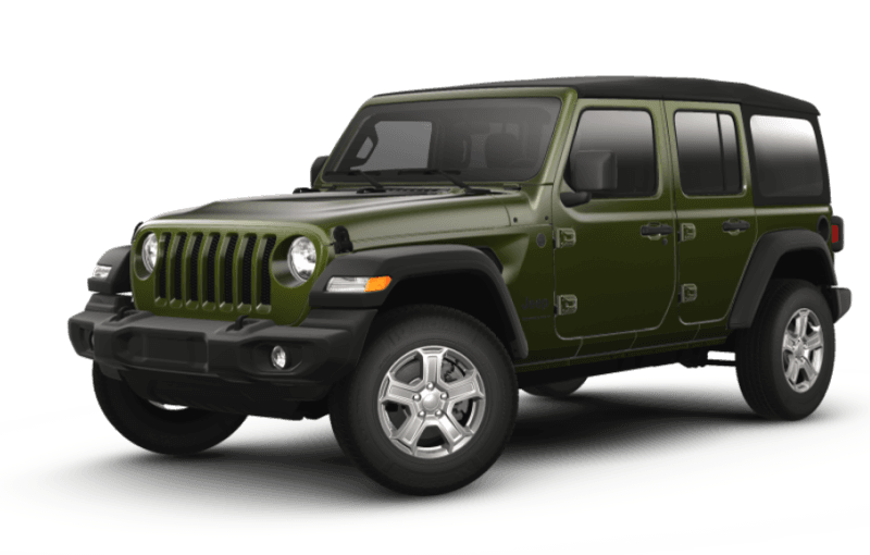 Jeep® Wrangler 2023 Sport S 4 portes - Vert sergent