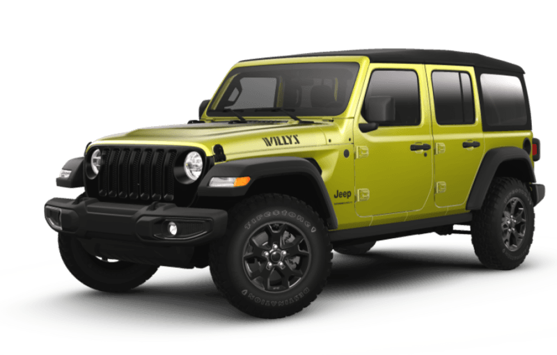 Jeep® Wrangler 2023 Willys 4 portes - Vive allure