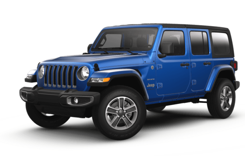 Jeep® Wrangler 2023 Sahara 4 portes - Couche Nacrée Bleu Hydro