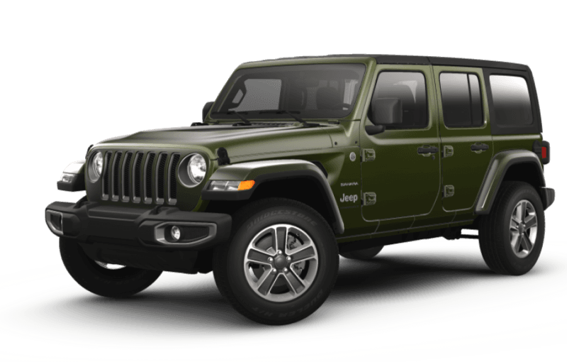 2023 Jeep® Wrangler 4-Door Sahara - Sarge Green