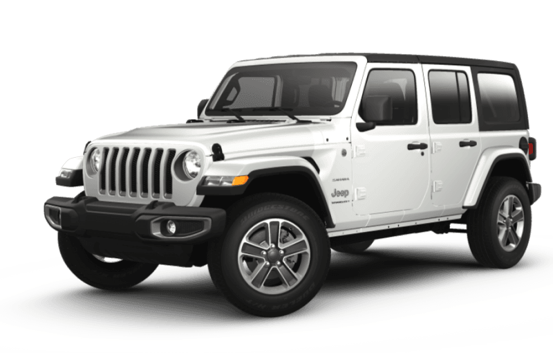 2023 Jeep® Wrangler 4-Door Sahara - Bright White