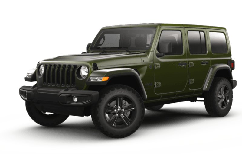 Jeep® Wrangler 2023 Sahara Altitude 4 portes - Vert sergent