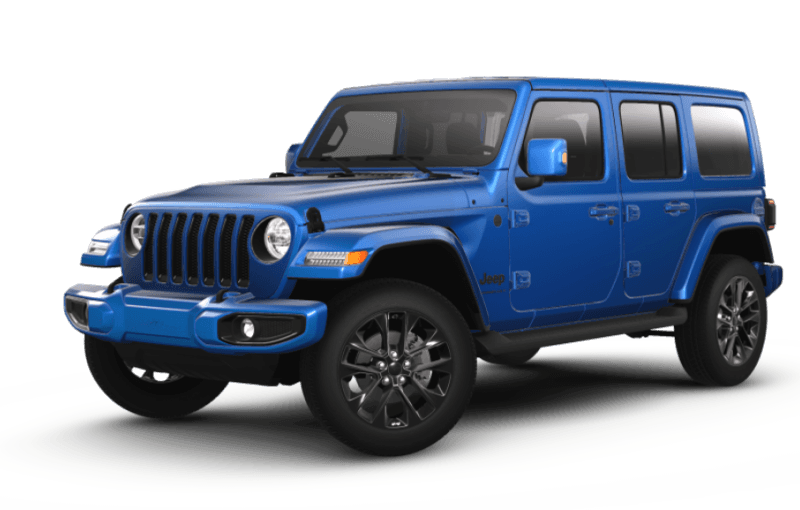 Jeep® Wrangler 2023 Sahara High Altitude 4 portes - Couche Nacrée Bleu Hydro