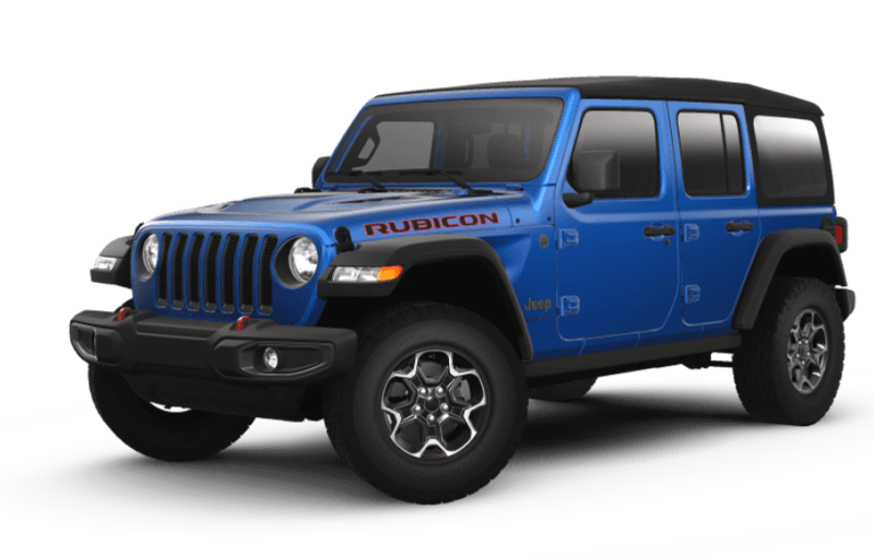 Jeep® Wrangler 2023 Rubicon 4 portes - Couche Nacrée Bleu Hydro