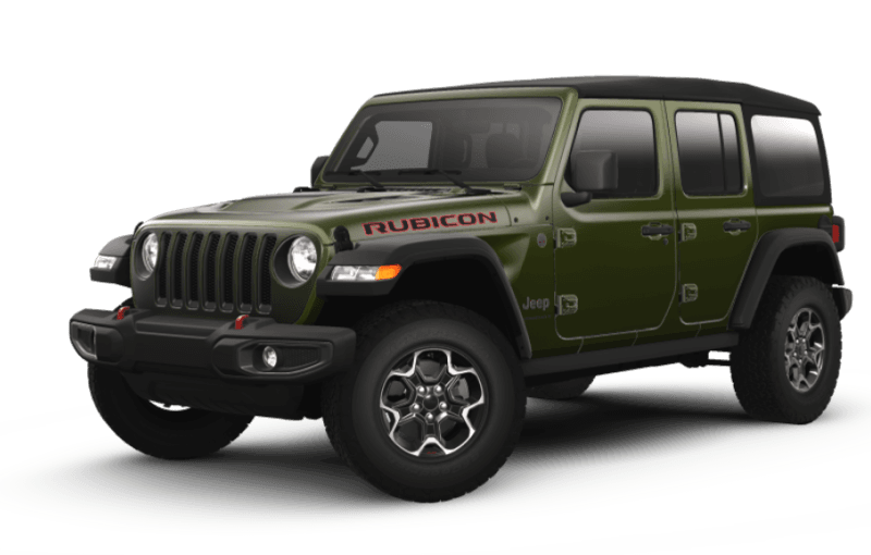 Jeep® Wrangler 2023 Rubicon 4 portes - Vert sergent