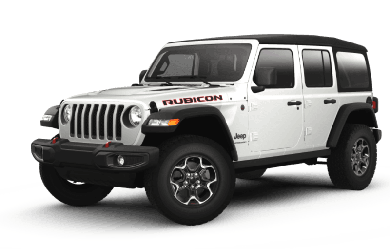 Jeep® Wrangler 2023 Rubicon 4 portes - Blanc éclatant